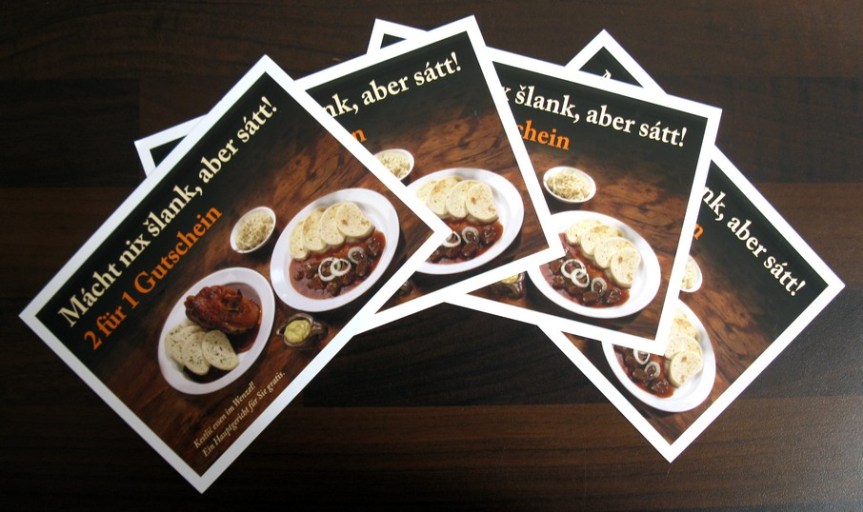 “Was man selber isst, schmeckt am besten.” – Gewinn zum neuen Layout&nbsp;:)