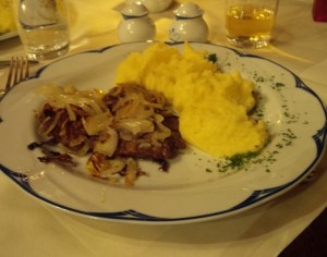 HW - Leber mit Kartoffelbrei