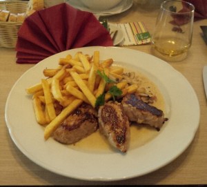 BarthelsHof - Schweinemedaillons auf Rahmchampignons